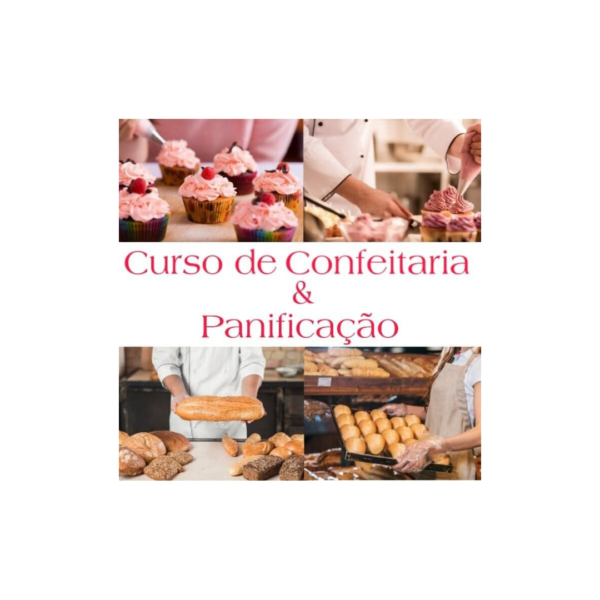 Curso de confeitaria e panificação